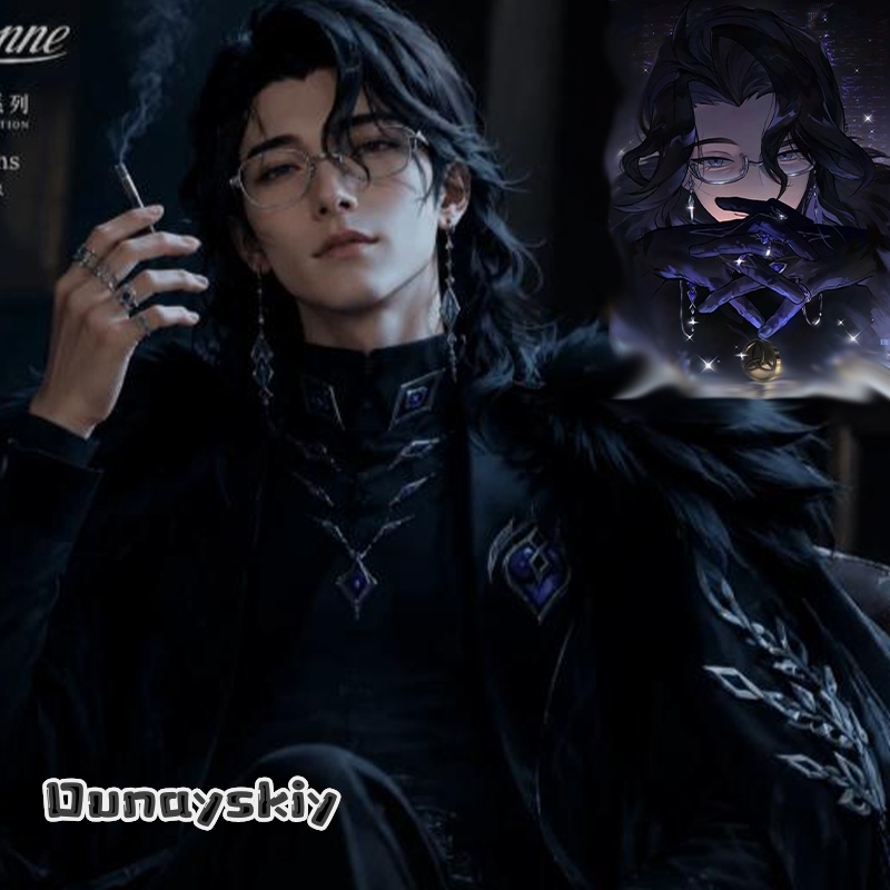 Men Accessories For Suit - Genshin Impact Pantalone Regrator Kostum Cosplay