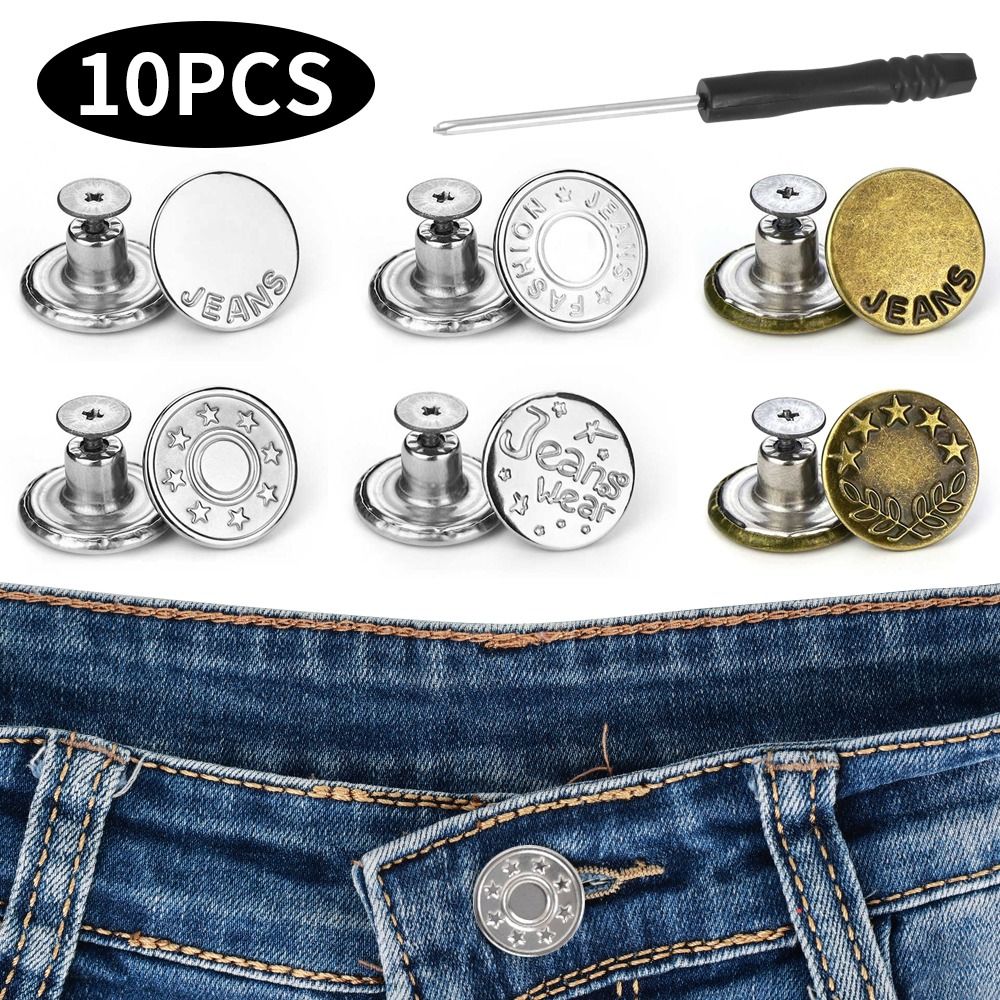Men'S Accessories For Jeans - 10 buah/pak 17mm bebas kuku pemanjang