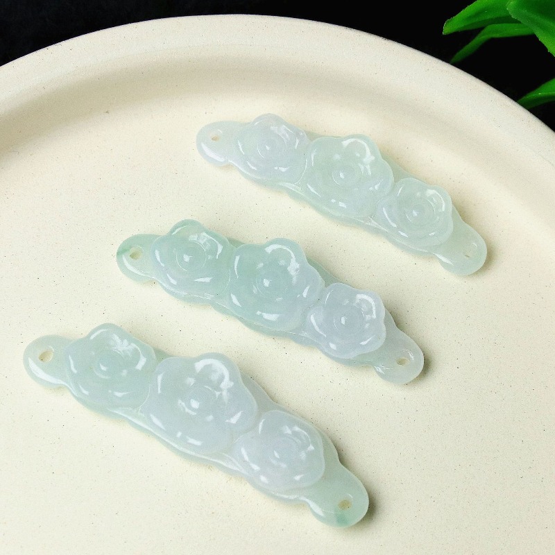 Men Accessories Jewelry - 1 buah Kartu Tangan Bunga Zamrud