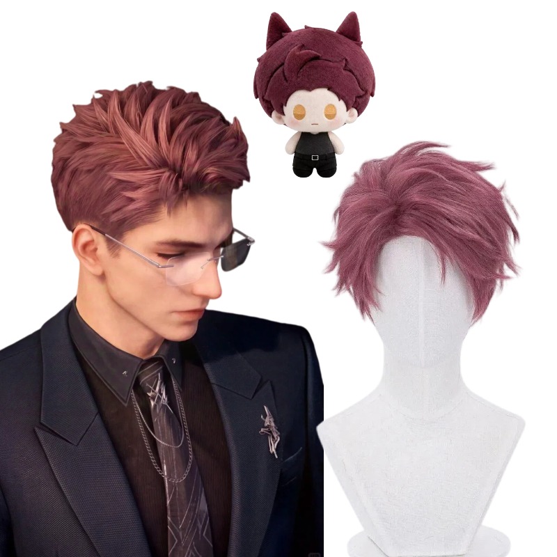 Men Accessories For Suit - Wig Valko Game Love and Deepspace