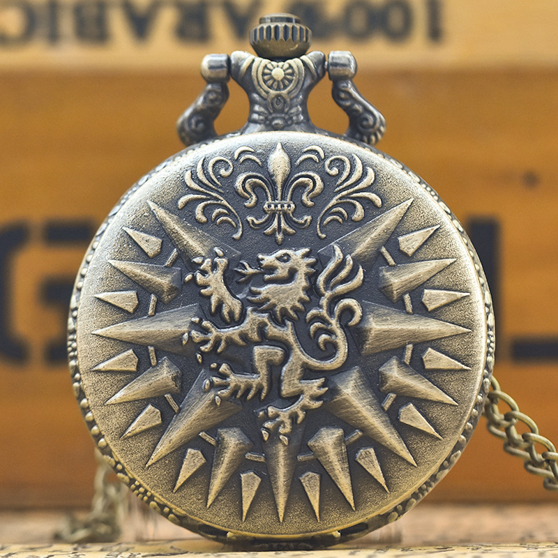 Men Accessories List - Jam Saku Perunggu Vintage, Daftar Terhubung
