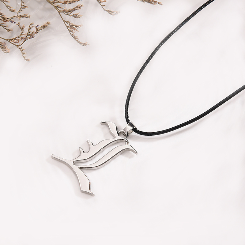 Men Accessories Logo - Anime Death Note L Logo Logam