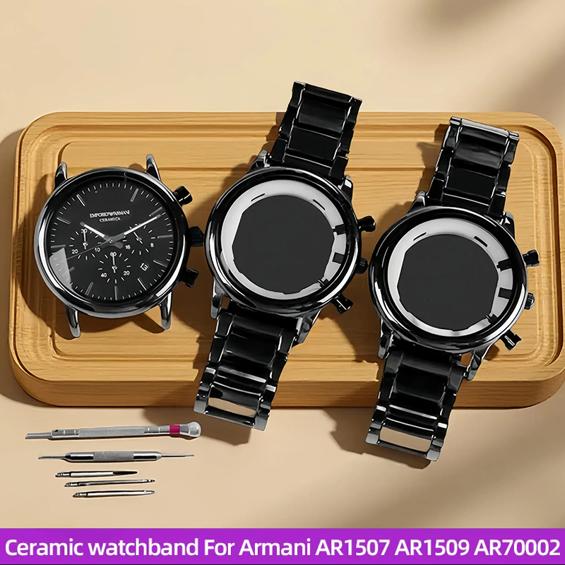 Gelang Jam Pria Keramik Cerah  - Men'S Accessories Armani ulasan dan harga
