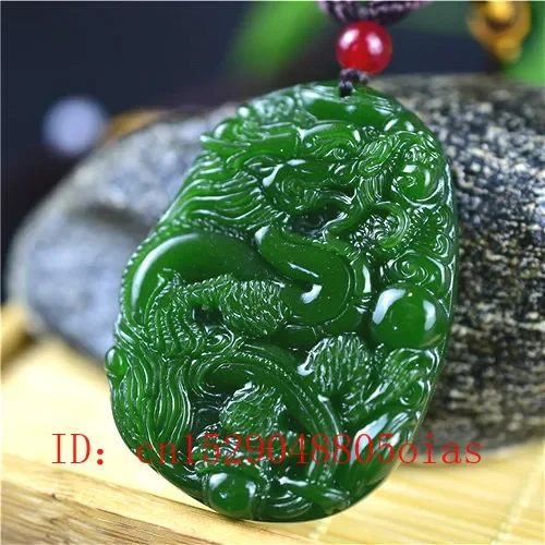Alam Hijau Cina Naga Giok Lion - Men Accessories Jewelry ulasan dan harga