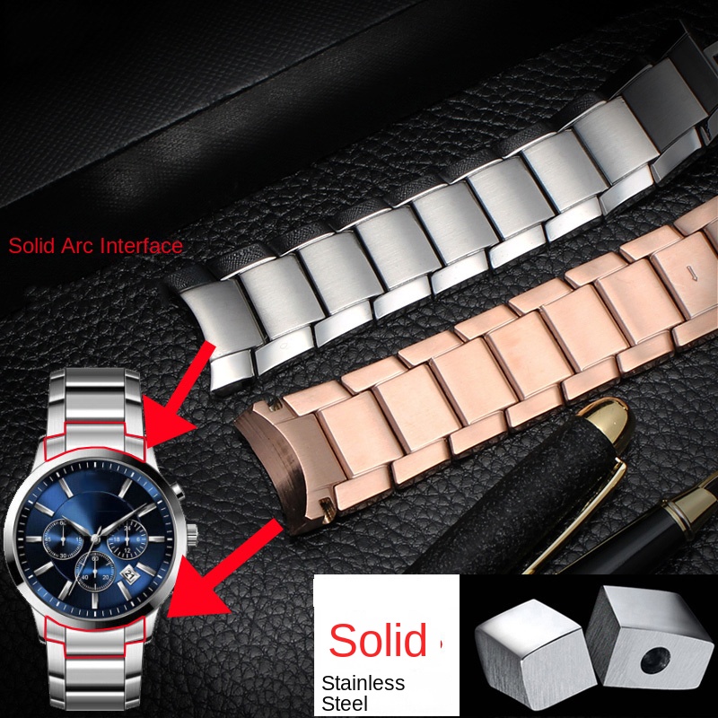 Gelang 22Mm untuk Armani AR244 - Men'S Accessories Armani ulasan dan harga