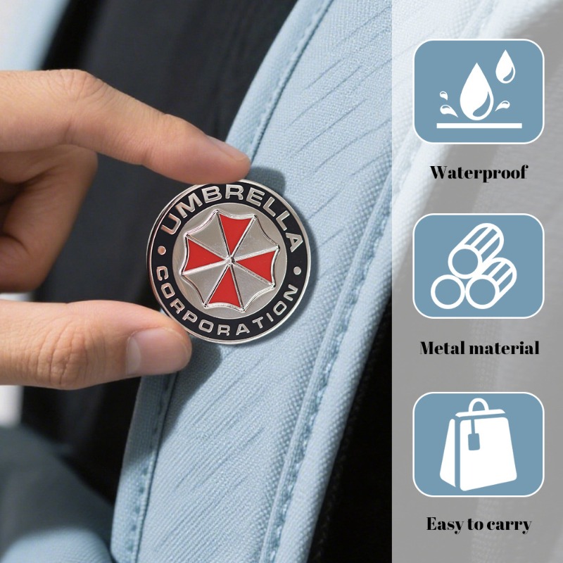 Lencana Logam Logo Perusahaan  - Men Accessories Logo ulasan dan harga