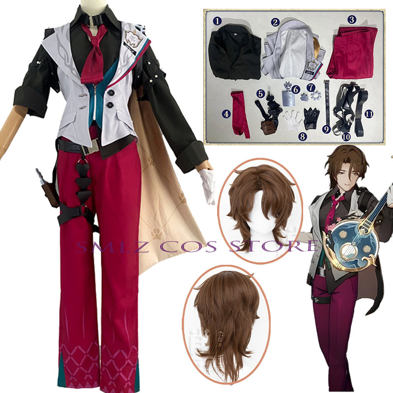 Gallagher Cosplay Honkai Star  - Men Accessories For Suit ulasan dan harga