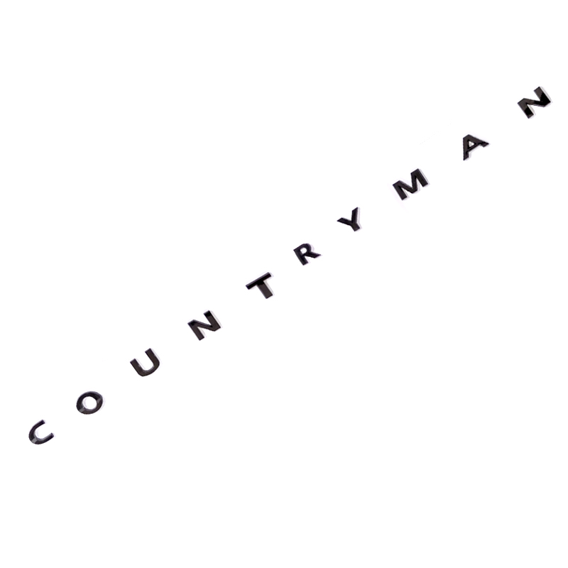 Logo Countryman 3D ABS Chrome  - Men Accessories Logo ulasan dan harga