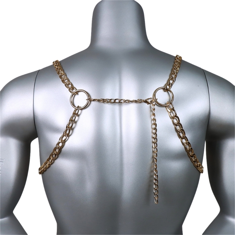 Perhiasan Rantai Dada Tubuh Lo - Mens Accessories Style ulasan dan harga