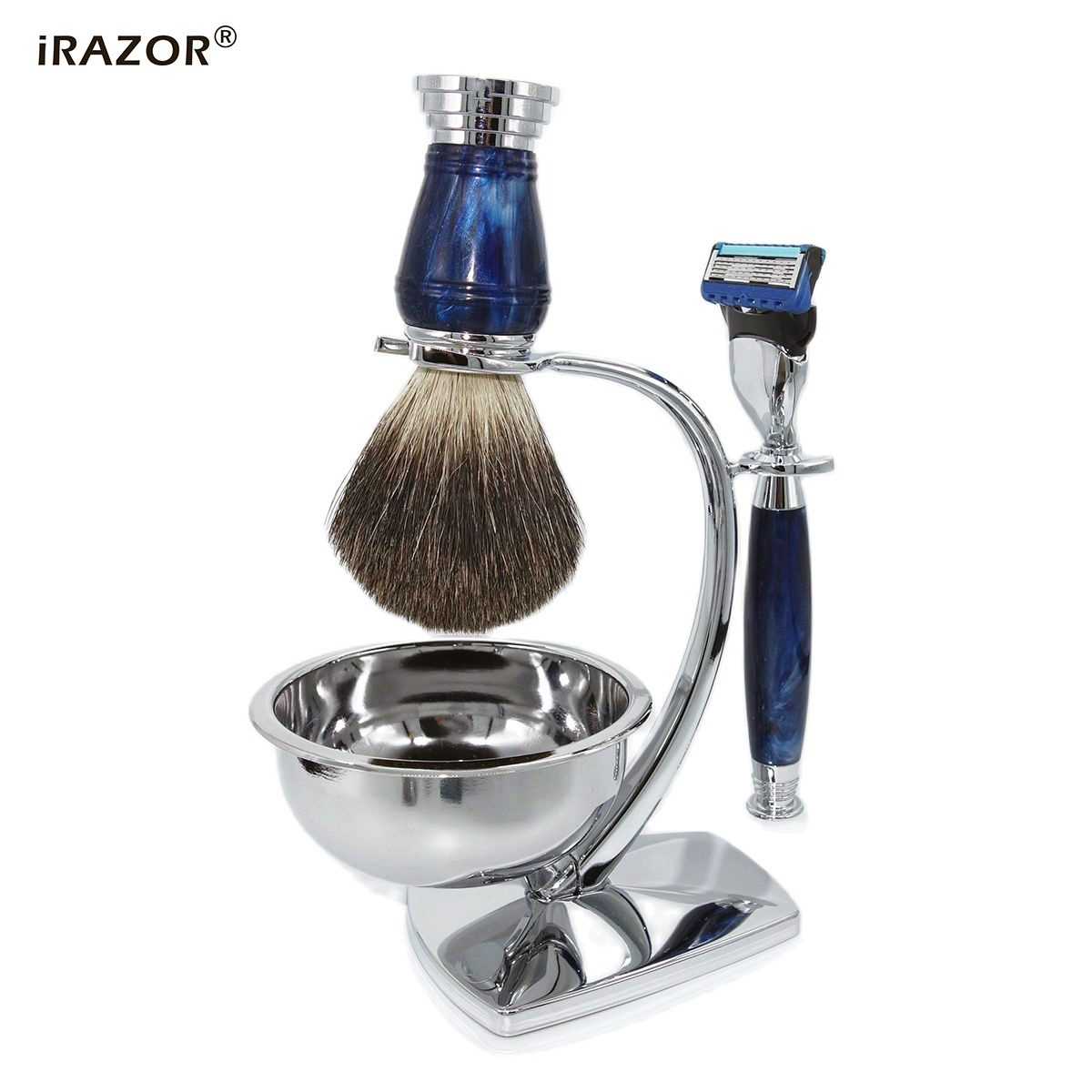 IRAZOR baru Royalblue 5-Layer  - Men Accessories Combo Gift ulasan dan harga