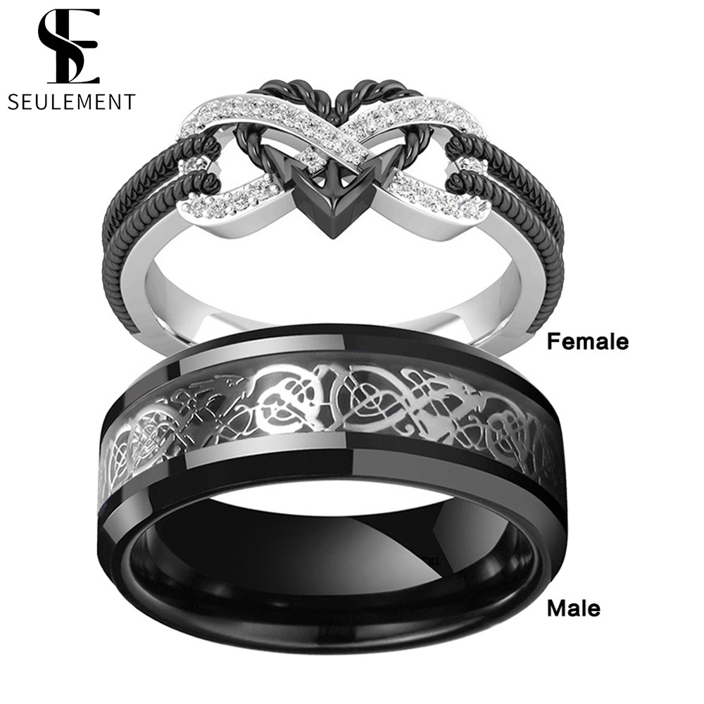 Seulement cincin pasangan Hati - Men Accessories List ulasan dan harga