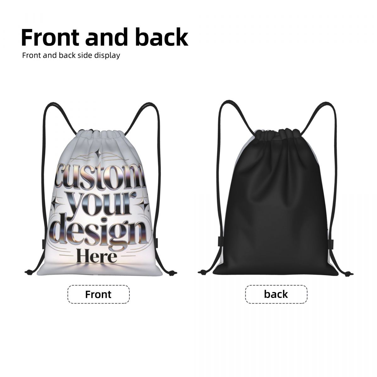 Tas Ransel Serut dengan Teks L - Men Accessories Logo ulasan dan harga