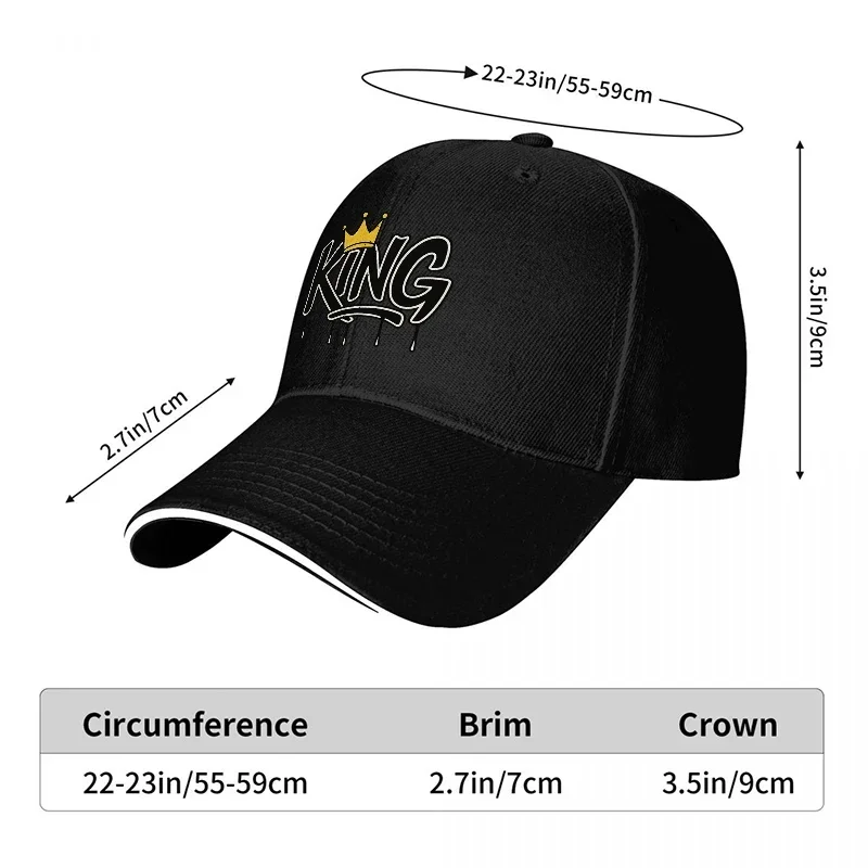 Topi Bisbol Logo KING Crown Ba - Men Accessories Logo ulasan dan harga